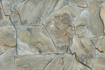 Background from natural stone, light-brown and gray