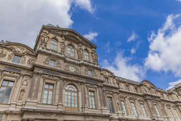 Louvre Palace in Paris