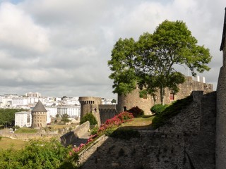 Fototapeta premium Chateau und Marinemuseum von Brest