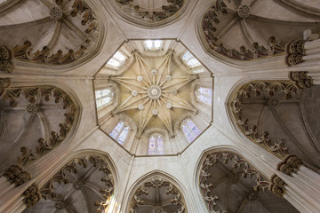 Obraz premium Batalha monastery, in Batahla, Portugal
