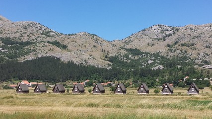 Village in Njegusi, Montenegro