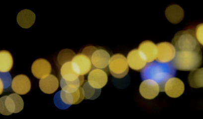 Bokeh circular abstract background