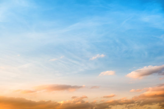 Fototapeta Beautiful dramatic sunset