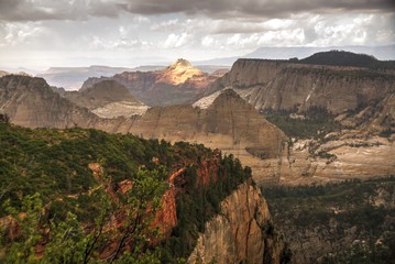Thunderstorm in Zion Canyon Wilderness
