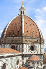 Fototapeta na wymiar The Basilica di Santa Maria del Fiore, Florence, Italy.