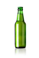 grüne Bierflasche