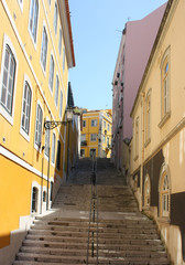 Fototapeta na wymiar rue de lisbonne Portugal