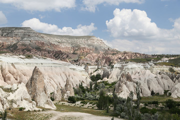 View of Cappadocia in Turkey
