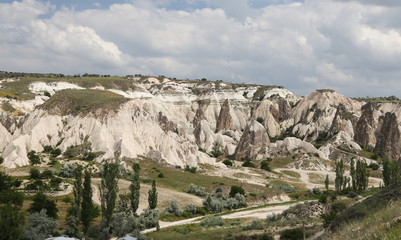 View of Cappadocia in Turkey