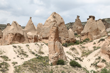 Rock Formations in Devrent Valley, Cappadocia