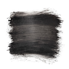 Black brush strokes