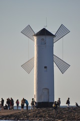 Mühlenbake in Swinemünde, "Wiatrak" © Inka