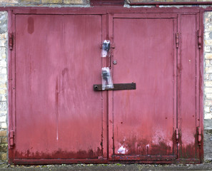 Gate, metal, garage