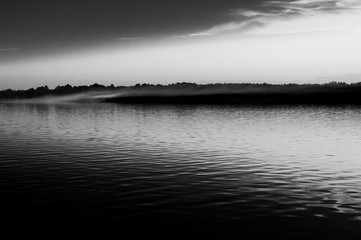 Lake fog 