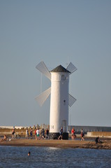 Mühlenbake in Swinemünde, "Wiatrak" © Inka