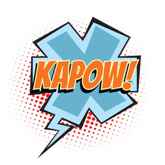 kapow comic word