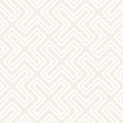 Vector seamless cross tiling pattern. Modern stylish geometric texture. Repeating mosaic abstract background