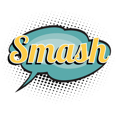 smash comic word