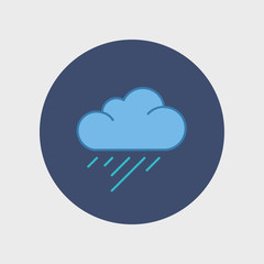 Rain Cloud Vector