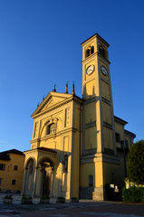 Fototapeta na wymiar Parrocchia di San Donato Milanese