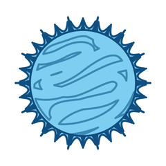 Sun isolated solar system