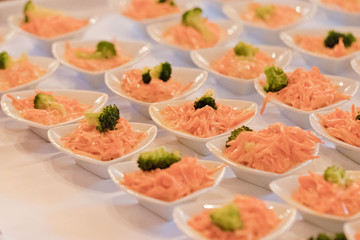 Essen: Vorspeise und Dessert