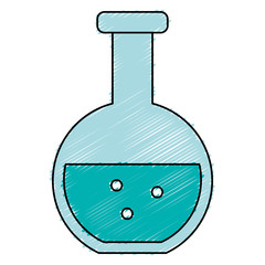 tube test isolated icon vector illustration design