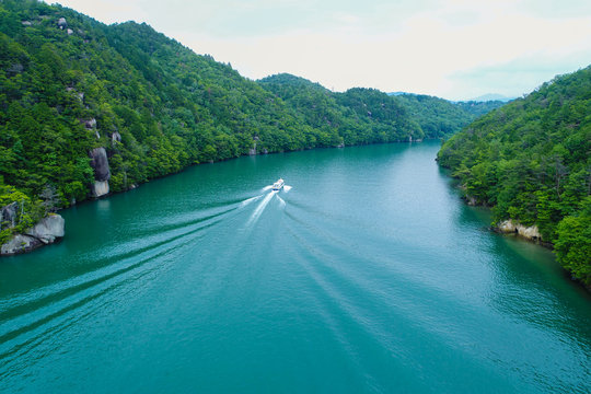 Valley seen from the sky
