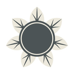 Decorative blank label