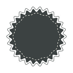 Decorative blank label