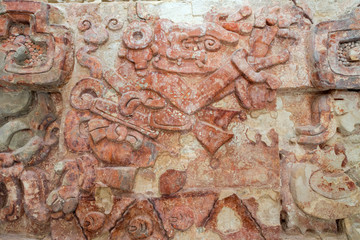 Ancient Mayan Frieze