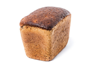 A loaf of black bread
