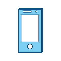 Smartphone technology symbol