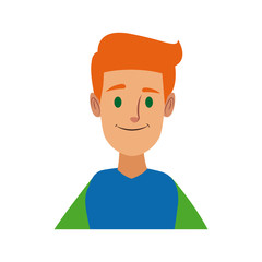 smiling man portrait male character people