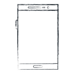 smartphone device isolated icon vector illustration design