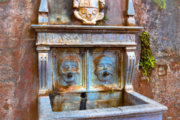 Abondon fountain in Granada Spain