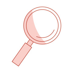 search magnifying glass icon vector illustration design
