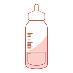 bottle baby isolated icon vector illustration design