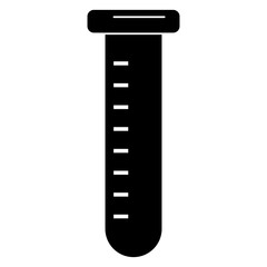 tube test isolated icon vector illustration design