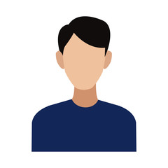 portrait man young male cartoon people