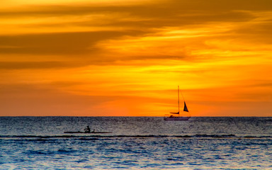 Hawaii Sunset Sailing