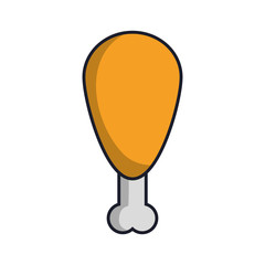 chicken leg icon
