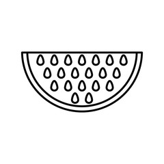 watermelon fruit icon