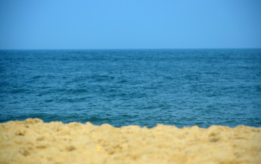 Obraz na płótnie Canvas Sand and ocean