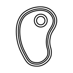 steak of meat icon
