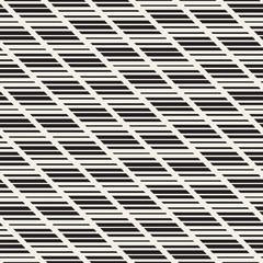 Line halftone effect. Modern background design. Stylish geometric lattice. Vector seamless pattern