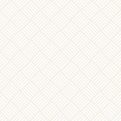 Crosshatch vector seamless geometric pattern. Crossed graphic rectangles background. Checkered motif. Seamless subtle texture of crosshatched lines. Trellis simple fabric print.