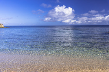 Fototapeta premium 古宇利島の透明の海