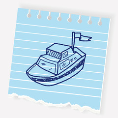 boat doodle