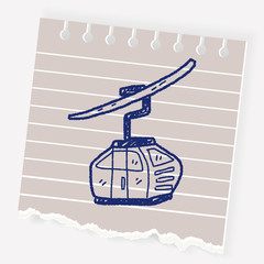 cable car doodle